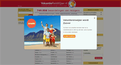 Desktop Screenshot of intwww.vakantiereiswijzer.nl